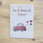 Carte à planter « Sur le chemin de l'amour  »