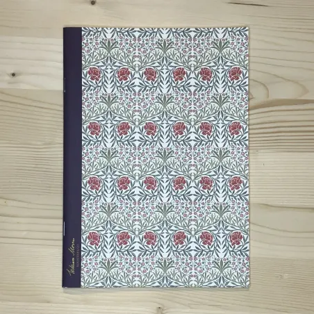 William Morris "Oxford Union" Notebooklet – Red