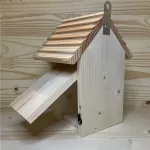 Birdhouse 'Marguerite’ for small tit species - backside