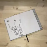 Carnet "Oiseaux des Jardins" - dessin au dernier page