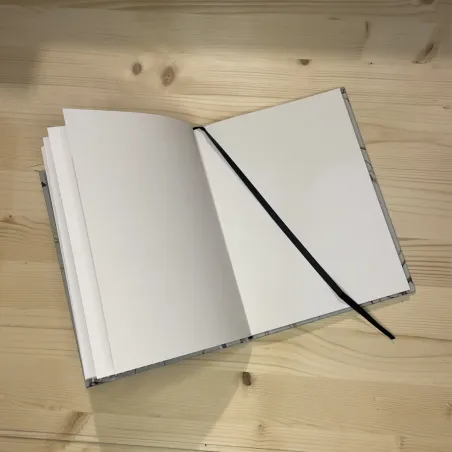 Carnet "Oiseaux des Jardins" - pages unies et marque-page