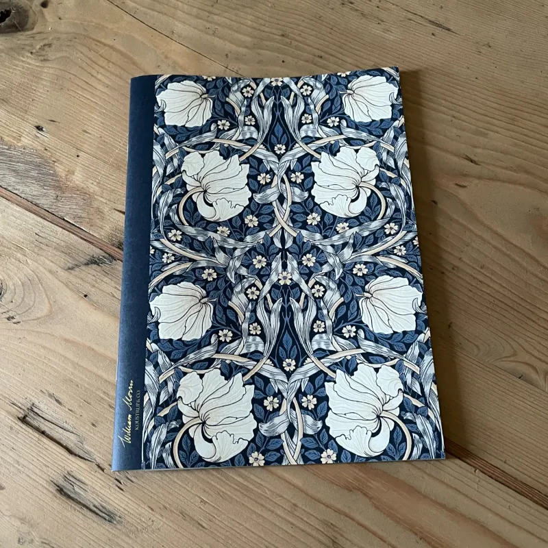 William Morris "Pimpernel" Notebooklet - a detail